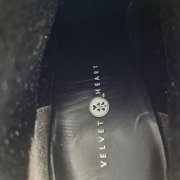 Velvet Heart Faux Suede Black Calf Women's Boots 8.5M - Picture 7 of 14